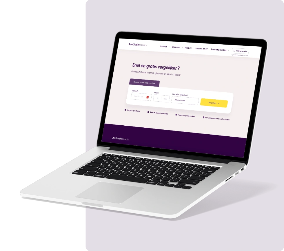 Aanbiedercheck voorbeeld 2