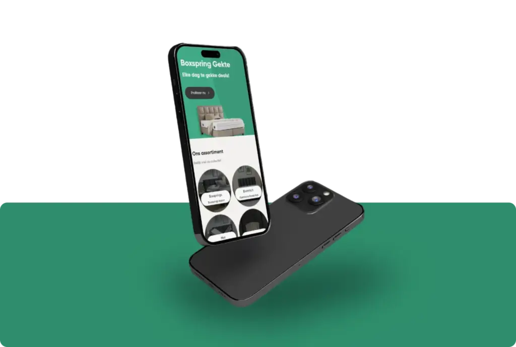 Boxspring Gekte voorbeeld 3