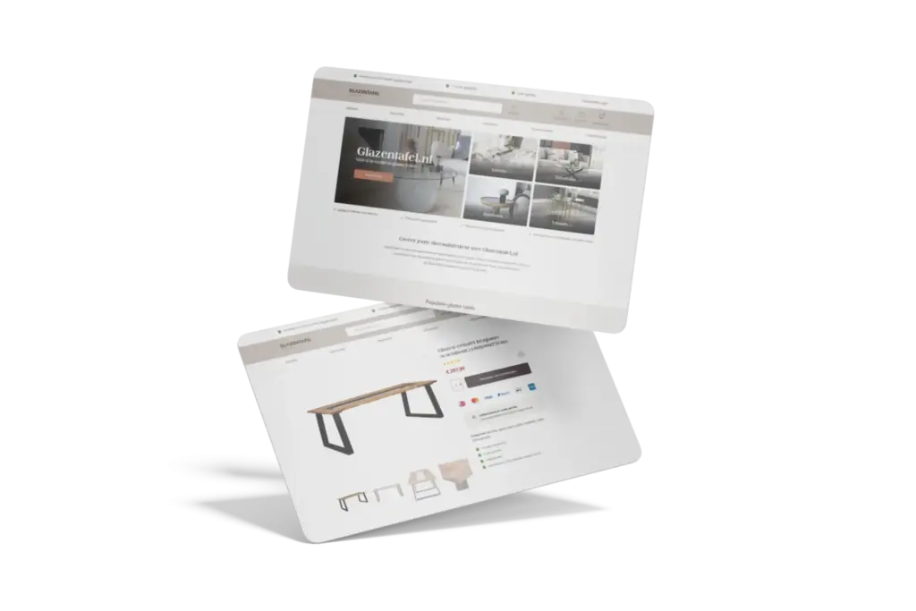 Glazentafel.nl voorbeeld 1