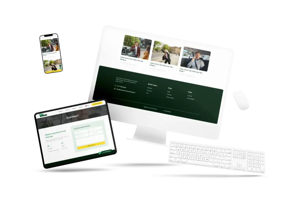 Taxi Service Vandaag voorbeeld 1